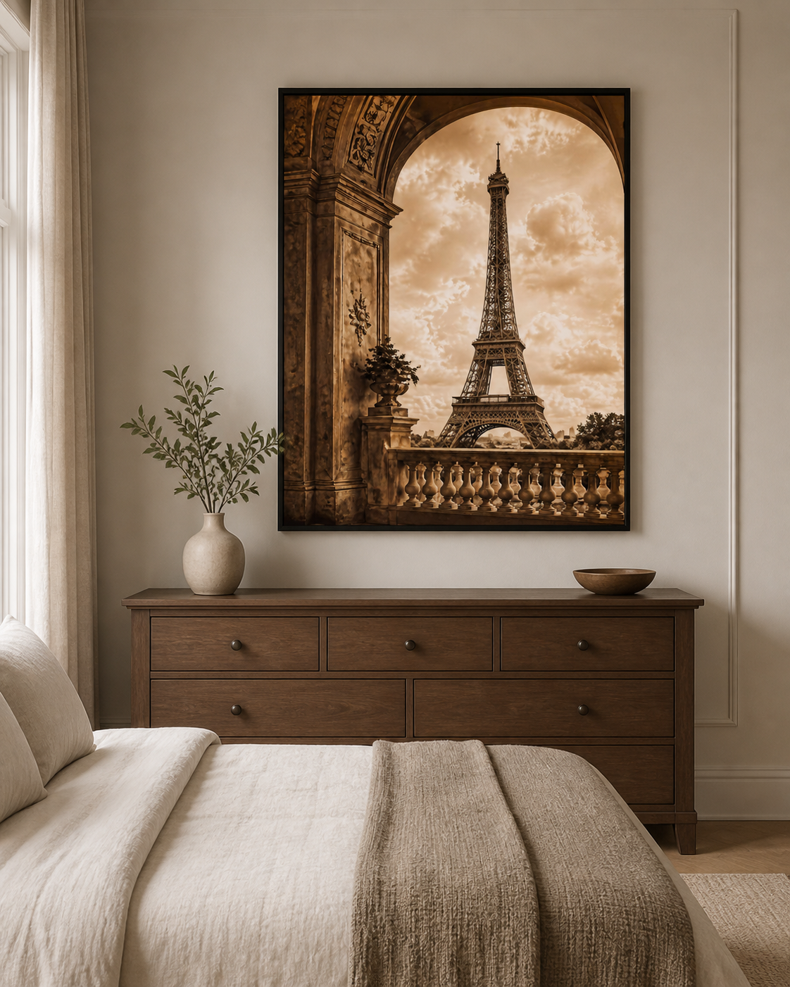 Paris Through the Arch