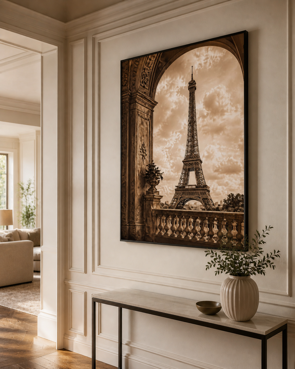 Paris Through the Arch