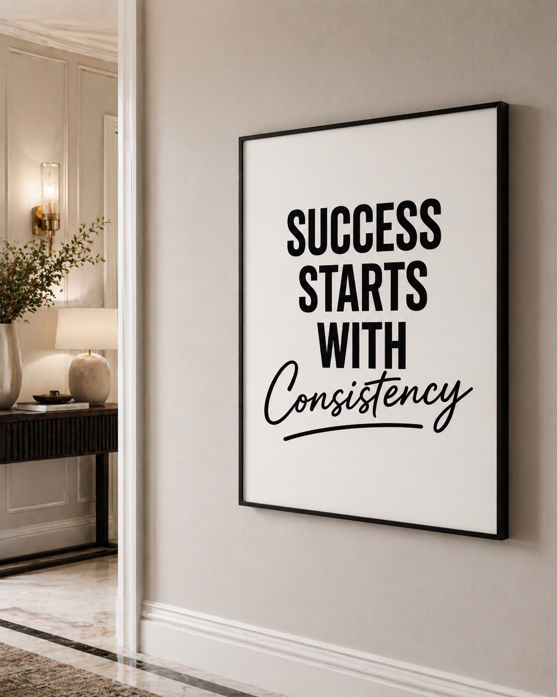 Success Starts With Consistency
