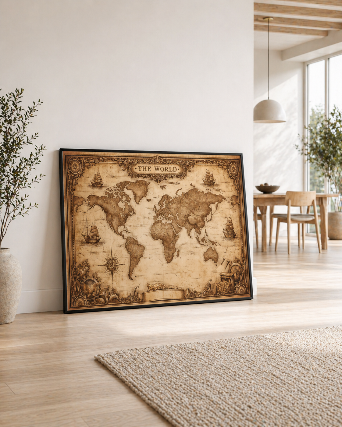 Vintage World Map