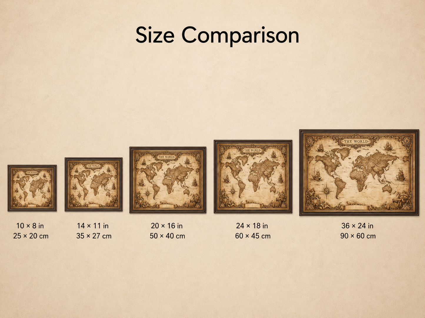 Vintage World Map